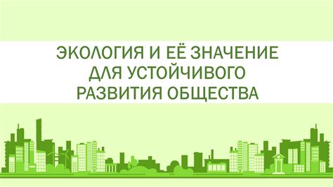 Экология и устойчивое производство: ключ к зеленому бизнесу