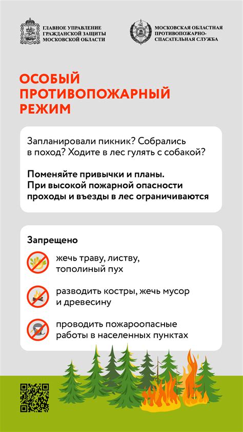 Особый противопожарный режим: что изменится для жителей региона