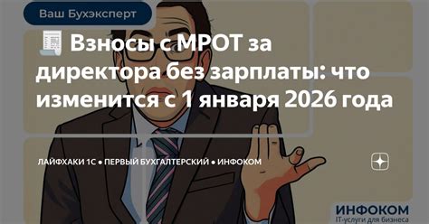 Отчётность за директора без зарплаты: что изменится с 2026 года