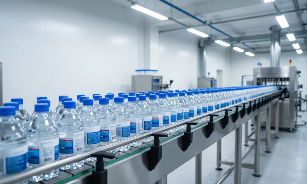 линия ролзлива воды 0.5 литра бутылки