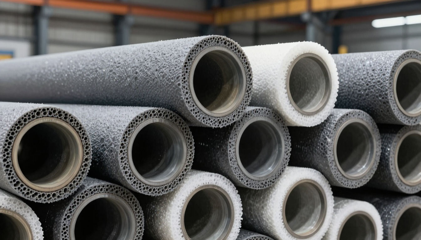 Стальные трубы в ППМ-изоляции: конструкция, параметры и сферы применения